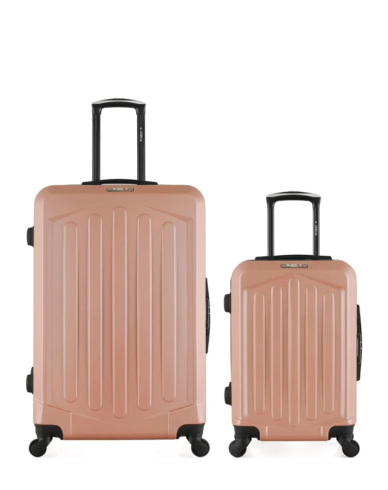 BLUESTAR – 2er-Pack – Großer Koffer und Handgepäck HAGEN
