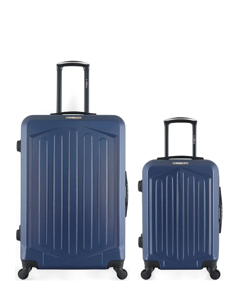 BLUESTAR – 2er-Pack – Großer Koffer und Handgepäck HAGEN