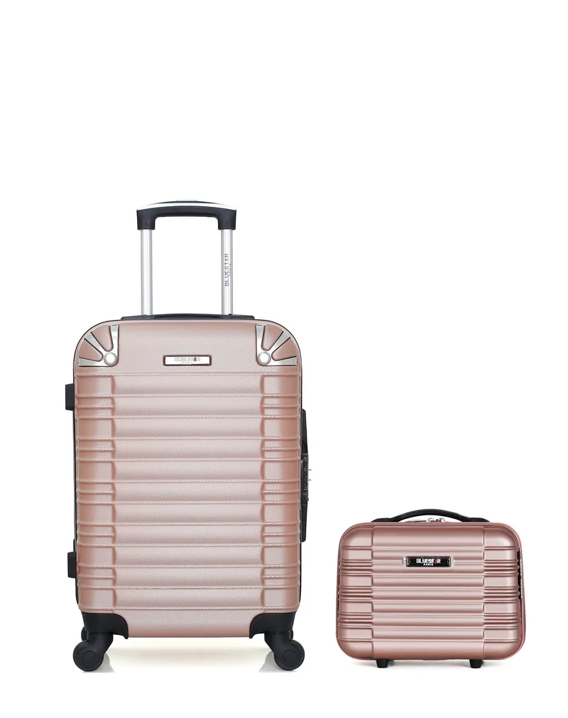 BLUESTAR – 2er-Pack – Handgepäck und Kosmetikkoffer LIMA