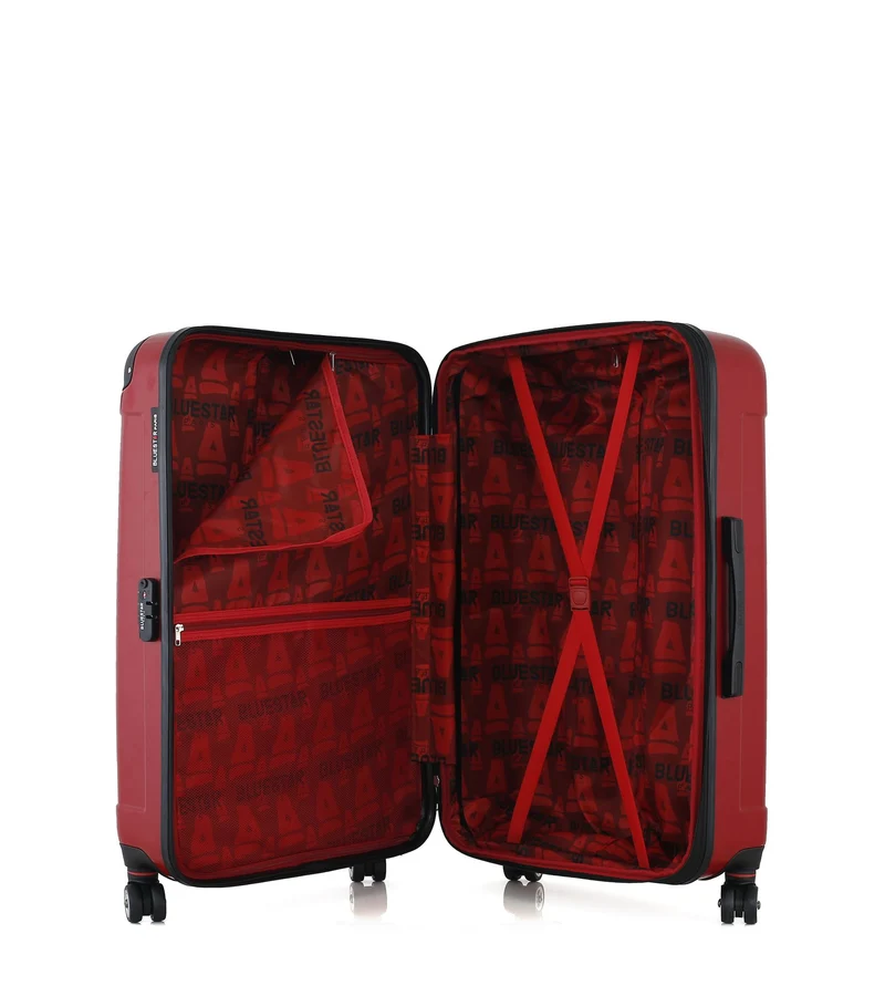 BLUESTAR – 2er-Pack – Großer Koffer und Handgepäck TUNIS