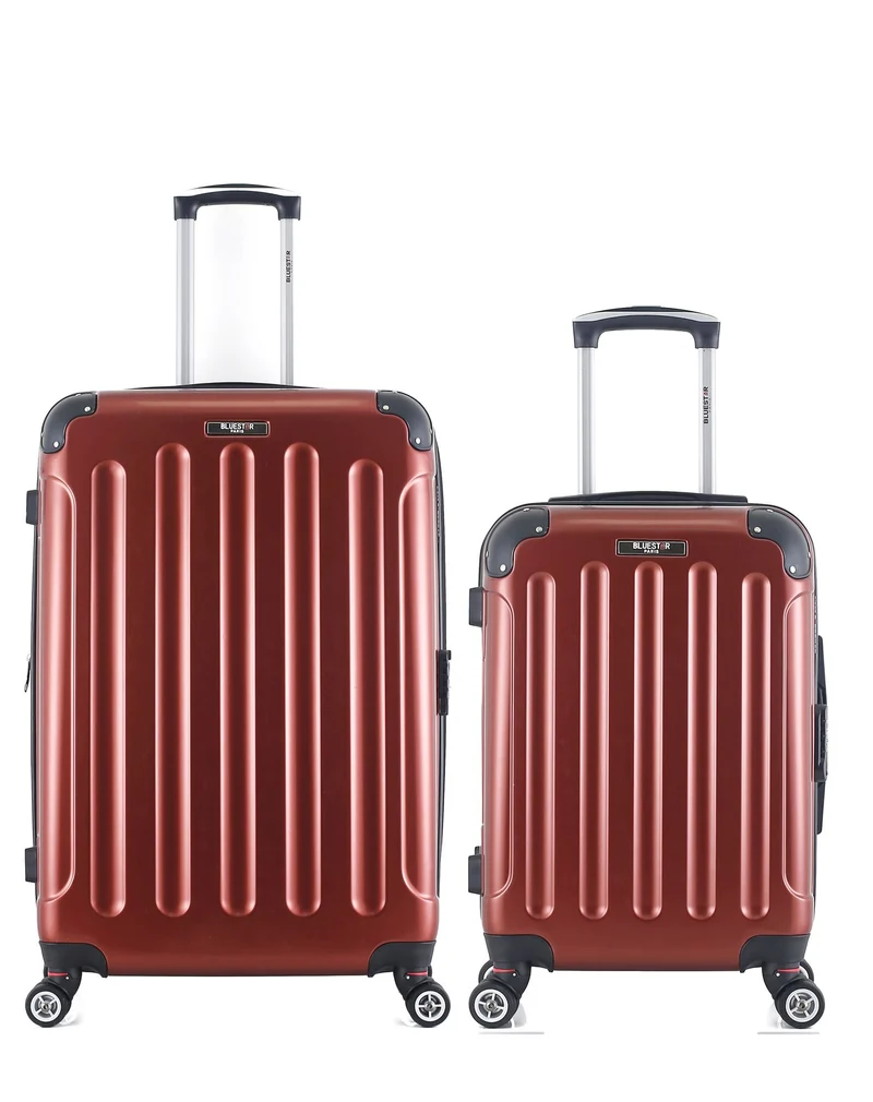 BLUESTAR – 2er-Pack – Großer Koffer und Handgepäck TUNIS