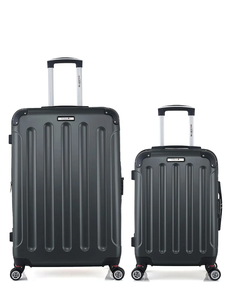 BLUESTAR – 2er-Pack – Großer Koffer und Handgepäck TUNIS