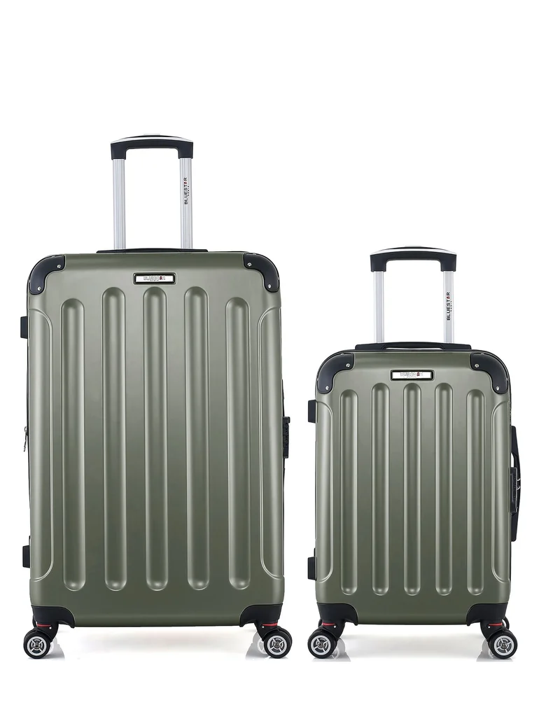 BLUESTAR – 2er-Pack – Großer Koffer und Handgepäck TUNIS