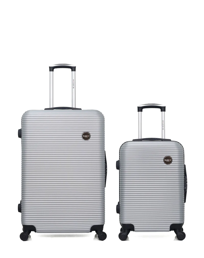 BLUESTAR – 2er-Pack – Großer Koffer und Handgepäck LONDON