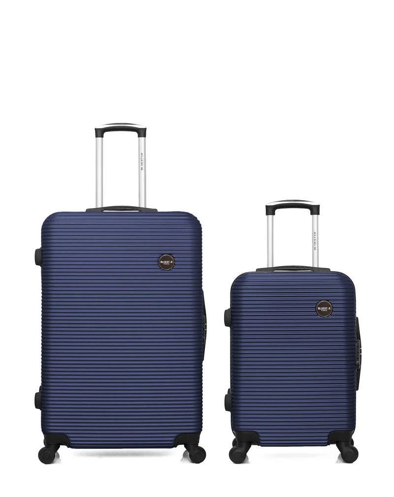 BLUESTAR – 2er-Pack – Großer Koffer und Handgepäck LONDON