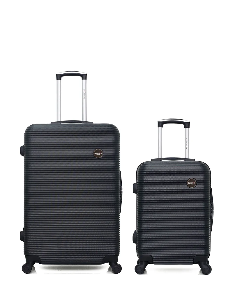 BLUESTAR – 2er-Pack – Großer Koffer und Handgepäck LONDON