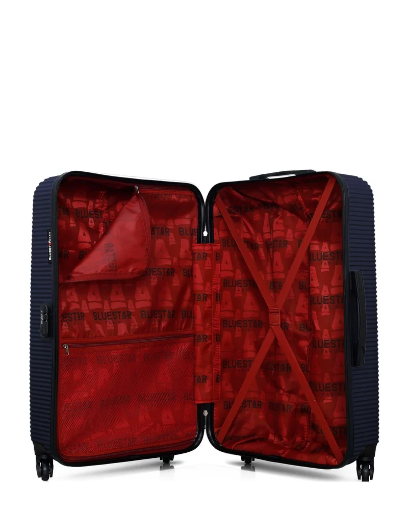 BLUESTAR – 2er-Pack – Großer Koffer und Handgepäck LONDON