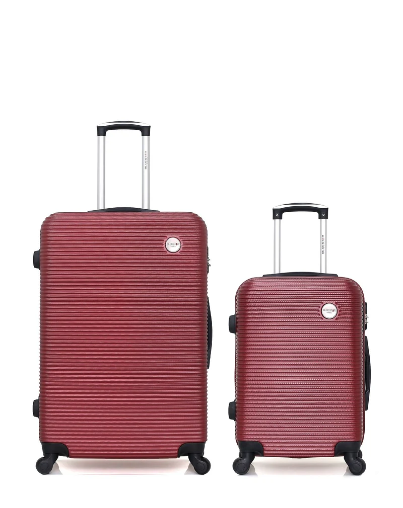 BLUESTAR – 2er-Pack – Großer Koffer und Handgepäck LONDON