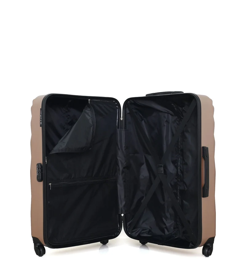 WAVE PARIS – 2er-Pack – Großer Koffer und Handgepäck XXS DANUBE
