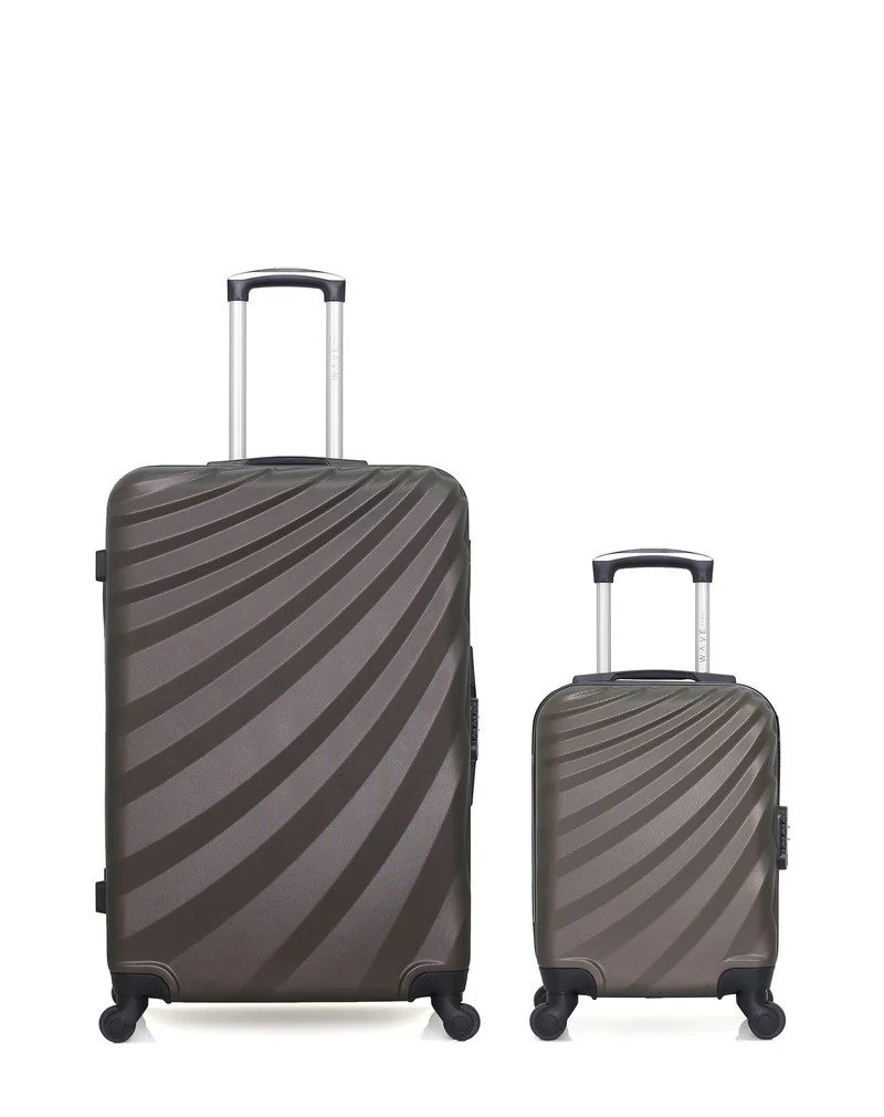 WAVE PARIS – 2er-Pack – Großer Koffer und Handgepäck XXS DANUBE