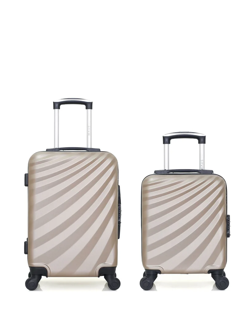 WAVE PARIS – 2er-Pack – Handgepäck und Handgepäck XXS DANUBE