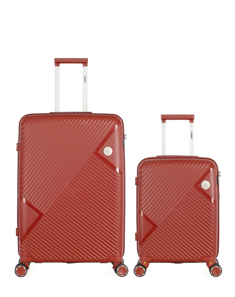 OBAGO – 2er-Pack – Großer Koffer und Handgepäck CASSIOPEE