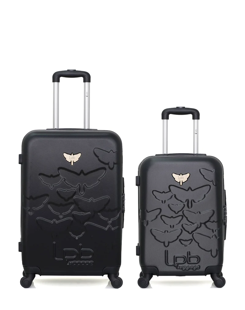 LPB LUGGAGE – 2er-Pack – Mittelgroßer Koffer und Handgepäck AELYS
