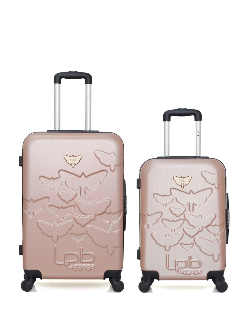 LPB LUGGAGE – 2er-Pack – Mittelgroßer Koffer und Handgepäck AELYS