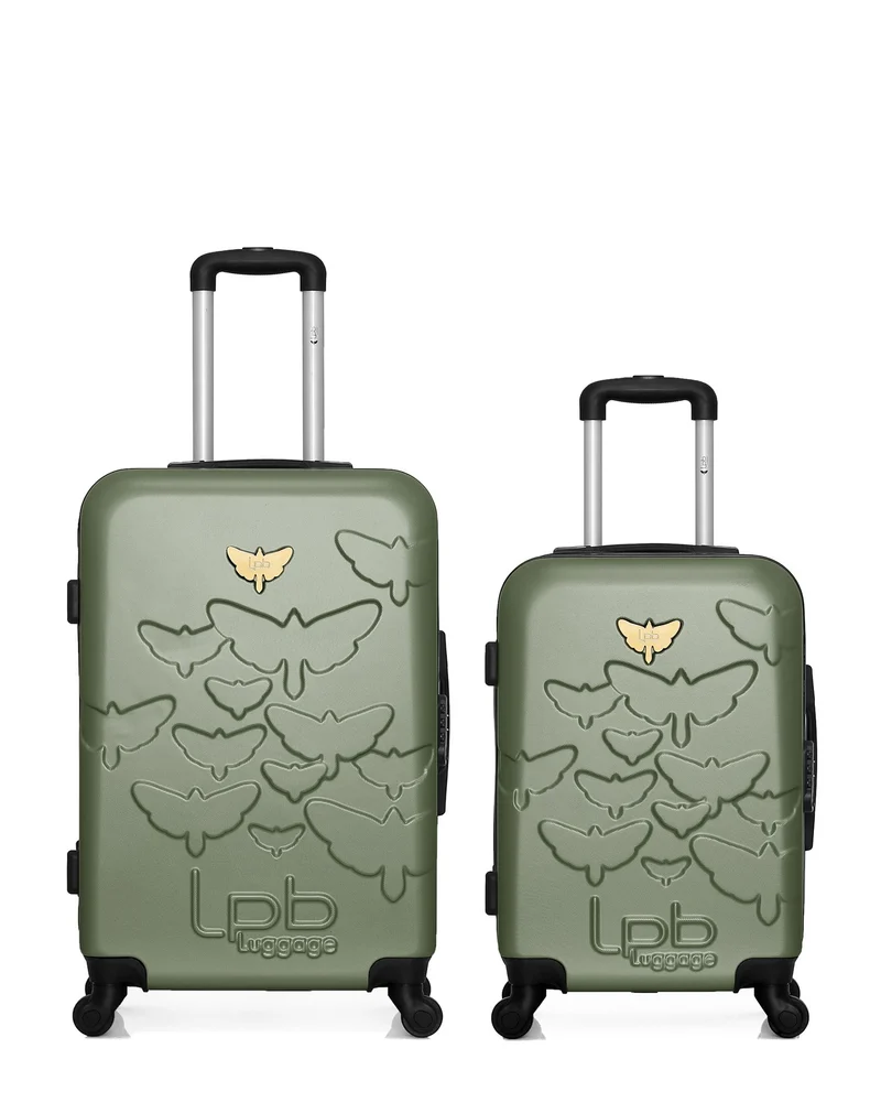 LPB LUGGAGE – 2er-Pack – Mittelgroßer Koffer und Handgepäck AELYS