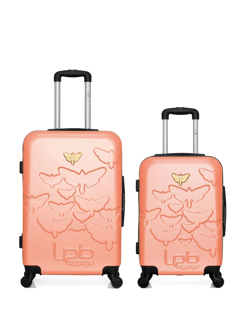 LPB LUGGAGE – 2er-Pack – Mittelgroßer Koffer und Handgepäck AELYS