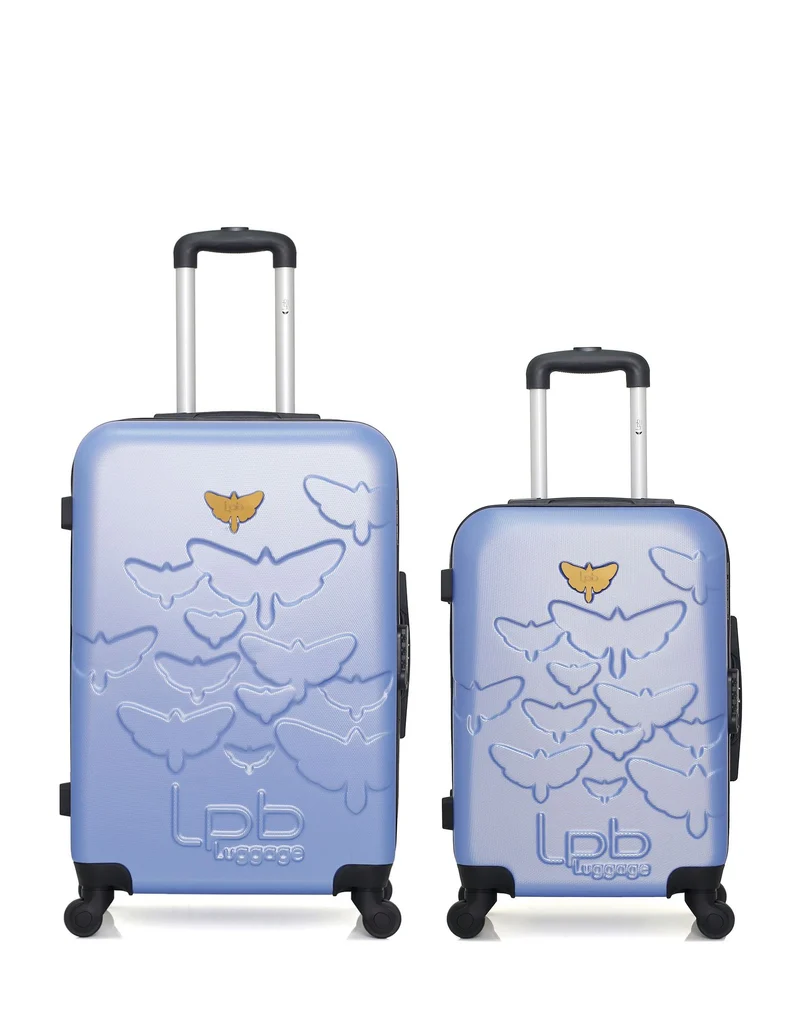 LPB LUGGAGE – 2er-Pack – Mittelgroßer Koffer und Handgepäck AELYS