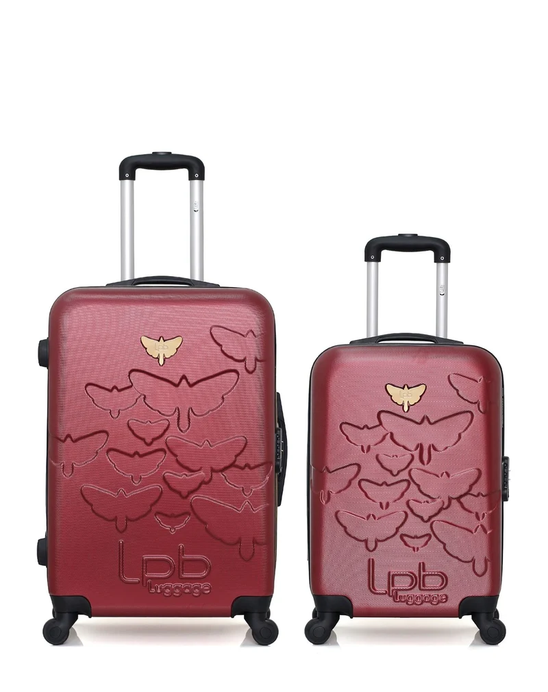 LPB LUGGAGE – 2er-Pack – Mittelgroßer Koffer und Handgepäck AELYS