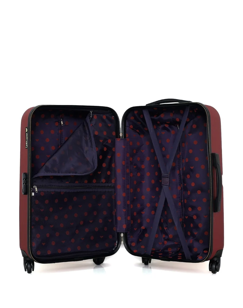 LPB LUGGAGE – 2er-Pack – Mittelgroßer Koffer und Handgepäck AELYS