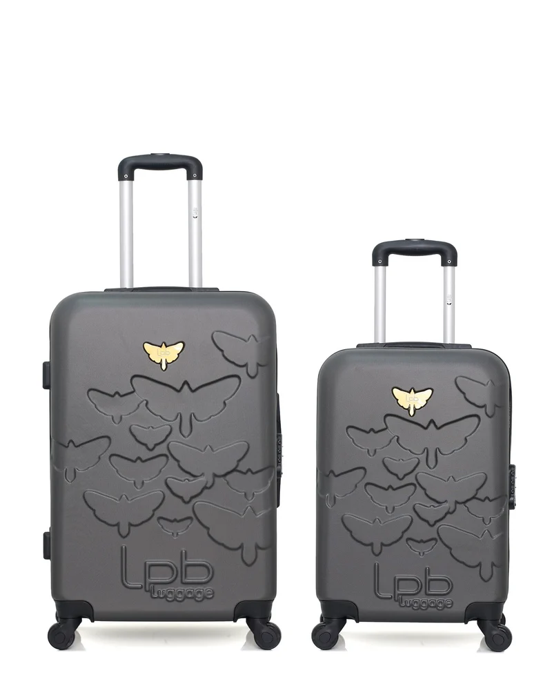 LPB LUGGAGE – 2er-Pack – Mittelgroßer Koffer und Handgepäck AELYS