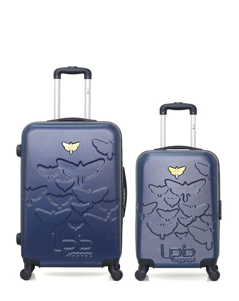 LPB LUGGAGE – 2er-Pack – Mittelgroßer Koffer und Handgepäck AELYS
