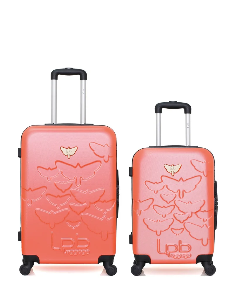 LPB LUGGAGE – 2er-Pack – Mittelgroßer Koffer und Handgepäck AELYS