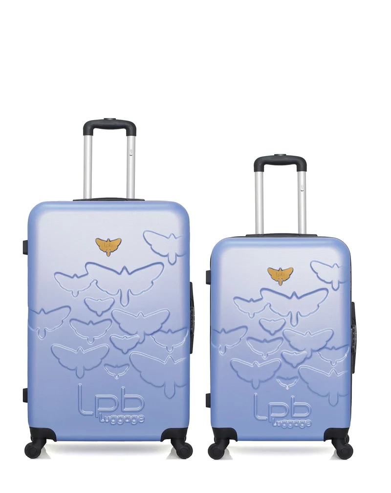 LPB LUGGAGE – 2er-Pack – Großer Koffer und mittelgroßer Koffer AELYS