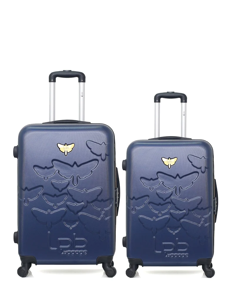 LPB LUGGAGE – 2er-Pack – Großer Koffer und mittelgroßer Koffer AELYS