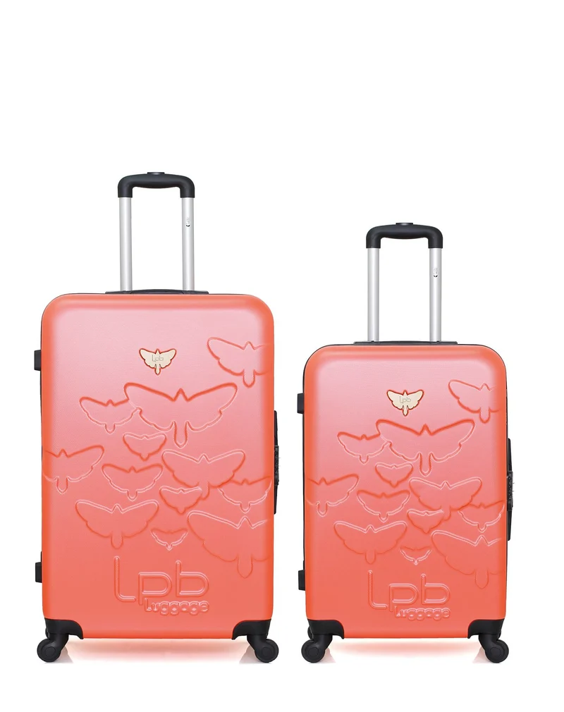 LPB LUGGAGE – 2er-Pack – Großer Koffer und mittelgroßer Koffer AELYS
