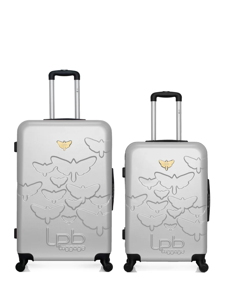LPB LUGGAGE – 2er-Pack – Großer Koffer und mittelgroßer Koffer AELYS