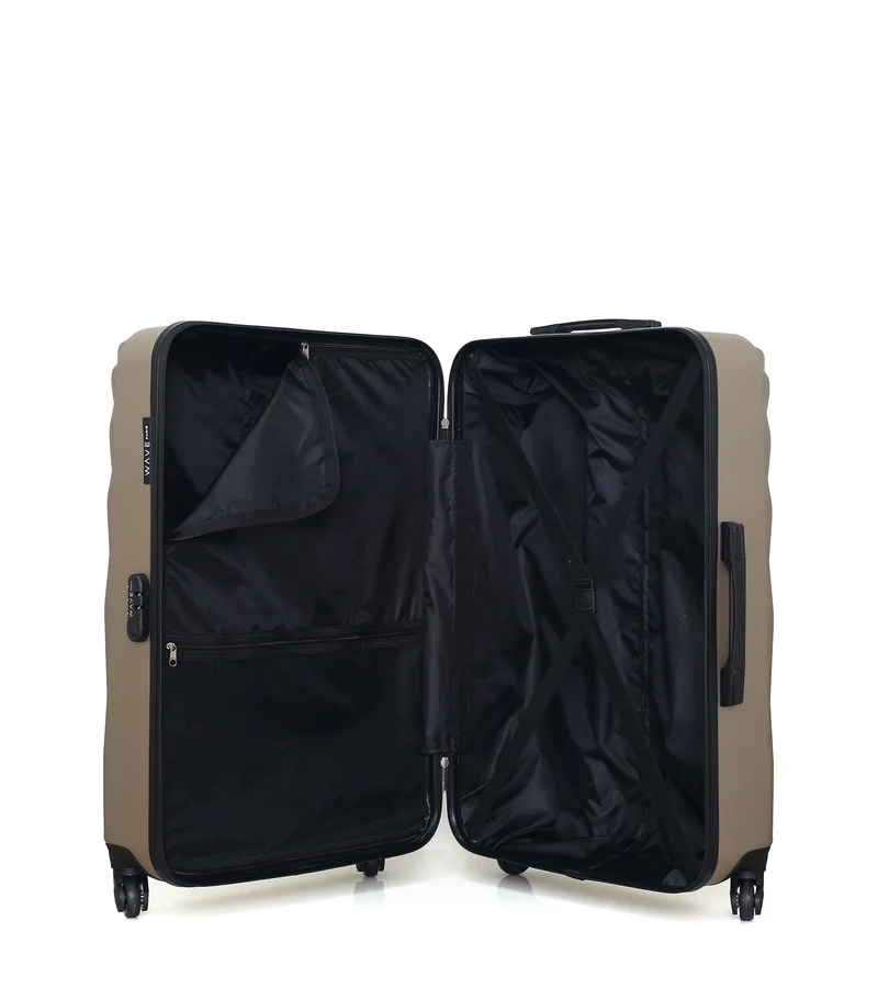 WAVE PARIS – 3er-Pack – Großer Koffer, Handgepäck und Handgepäck XXS DANUBE
