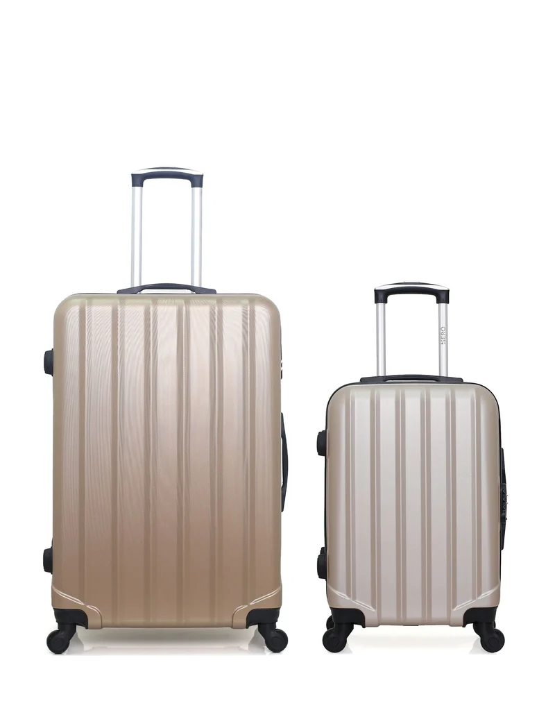 HERO – 2er-Pack – Großer Koffer und Handgepäck HIMALAYA