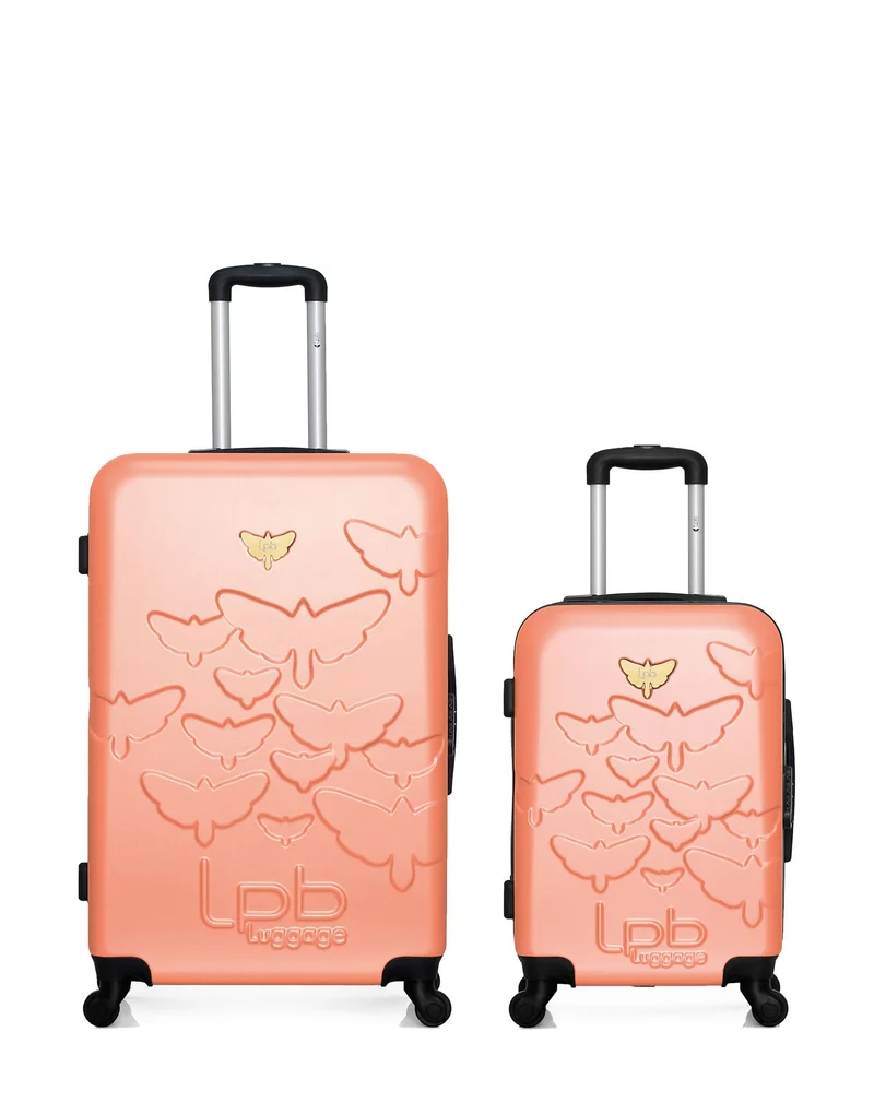 LPB LUGGAGE – 2er-Pack – Großer Koffer und Handgepäck AELYS