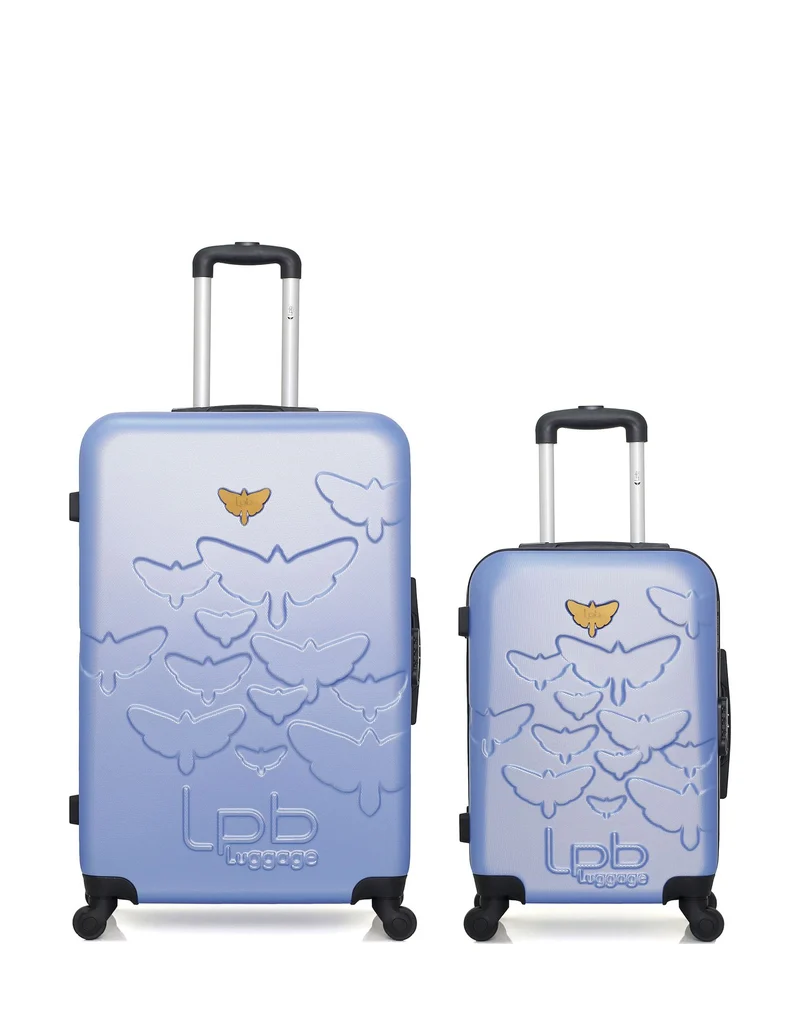 LPB LUGGAGE – 2er-Pack – Großer Koffer und Handgepäck AELYS