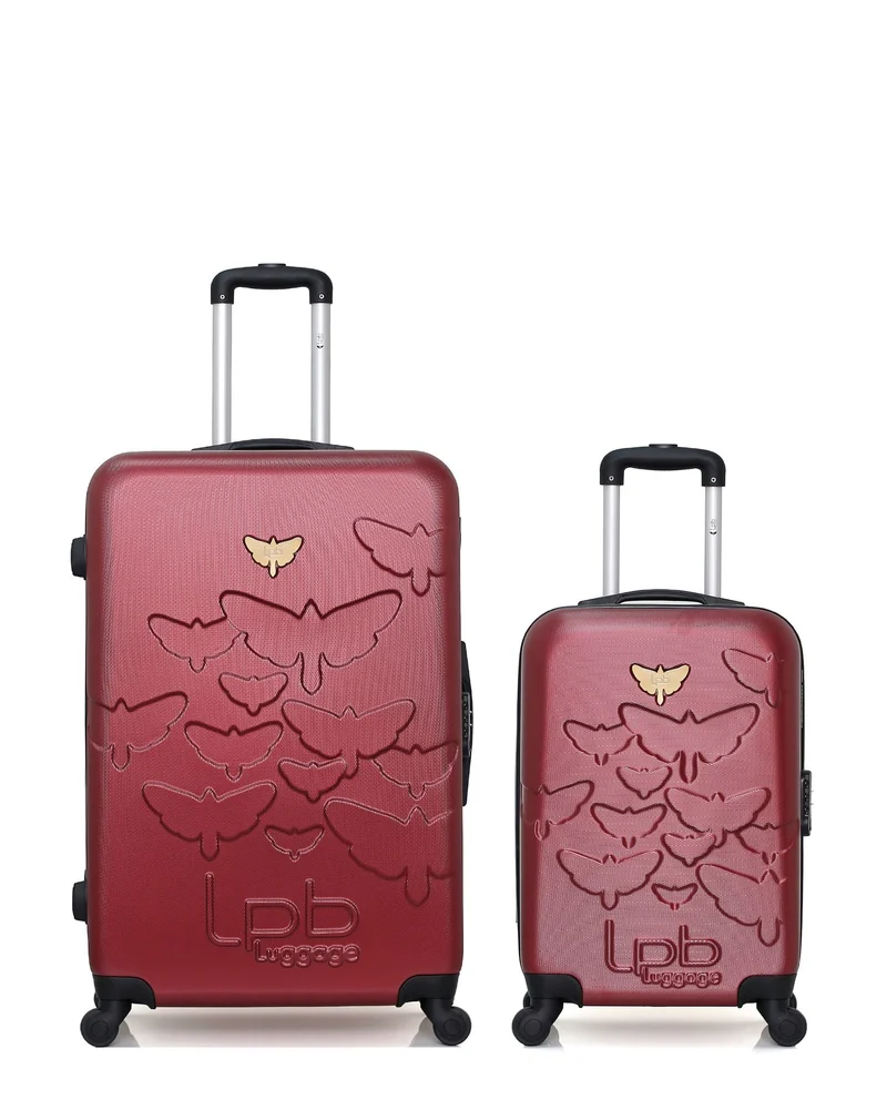 LPB LUGGAGE – 2er-Pack – Großer Koffer und Handgepäck AELYS