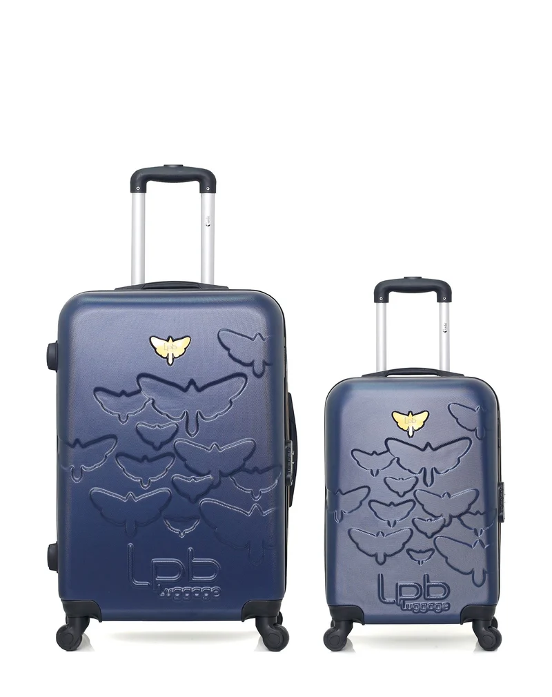 LPB LUGGAGE – 2er-Pack – Großer Koffer und Handgepäck AELYS