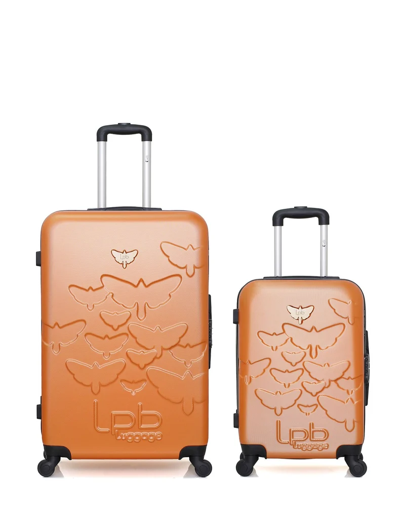 LPB LUGGAGE – 2er-Pack – Großer Koffer und Handgepäck AELYS