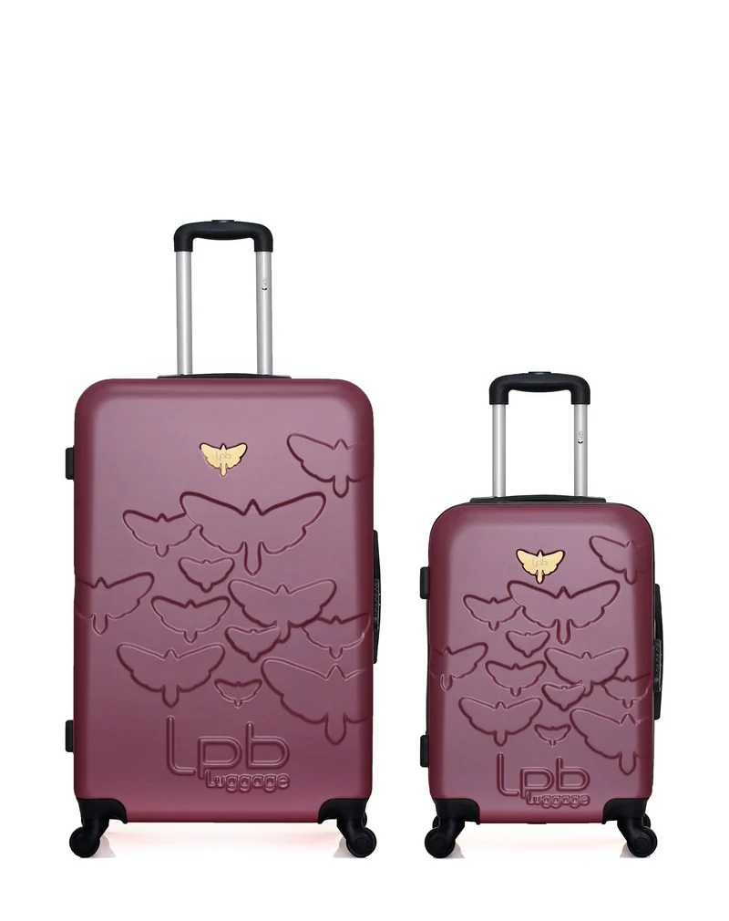 LPB LUGGAGE – 2er-Pack – Großer Koffer und Handgepäck AELYS