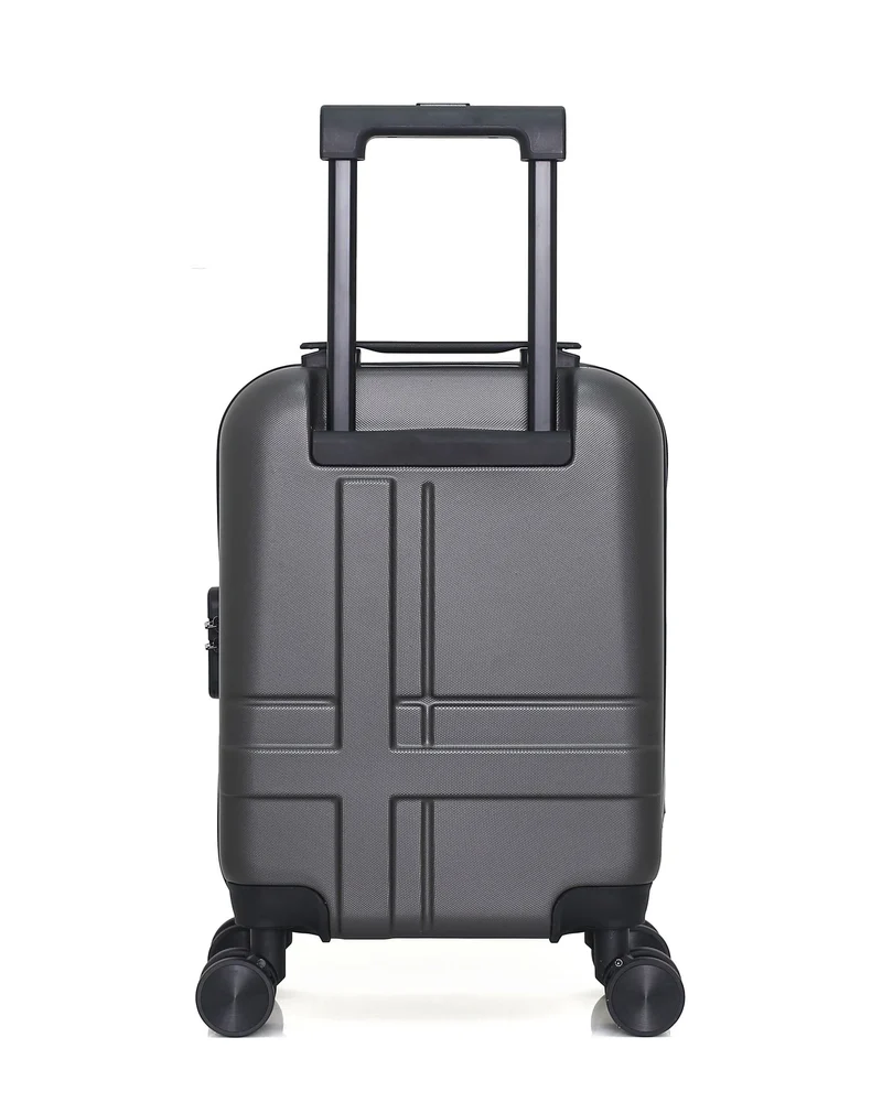 SWISS KOPPER – 4er-Pack – Großer Koffer, mittelgroßer Koffer, Handgepäck und Kosmetikkoffer USTER
