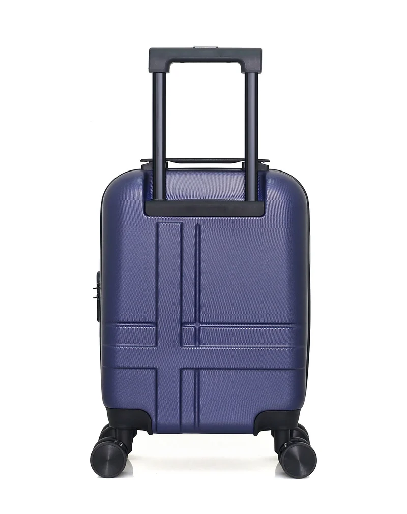 SWISS KOPPER – 4er-Pack – Großer Koffer, Handgepäck, Handgepäck XXS und Kosmetikkoffer USTER