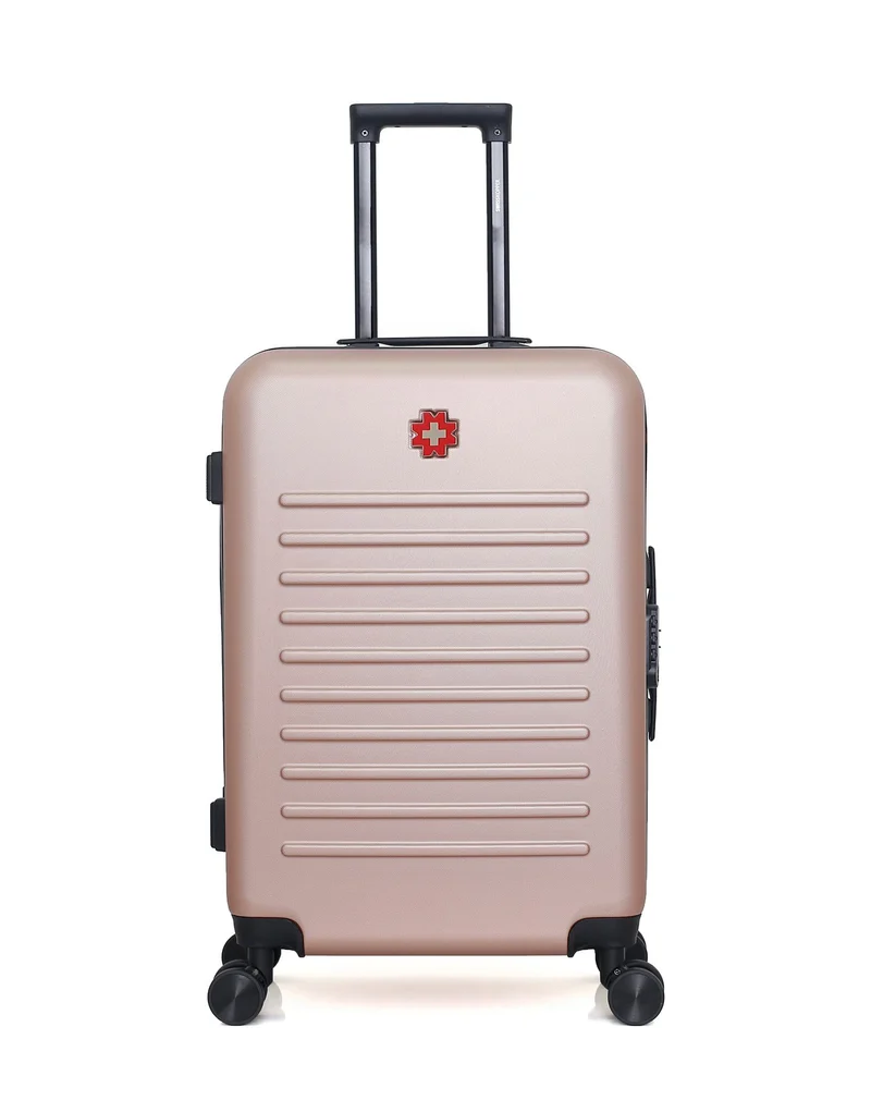 SWISS KOPPER – 3er-Pack – Mittelgroßer Koffer, Handgepäck XXS und Kosmetikkoffer WIL