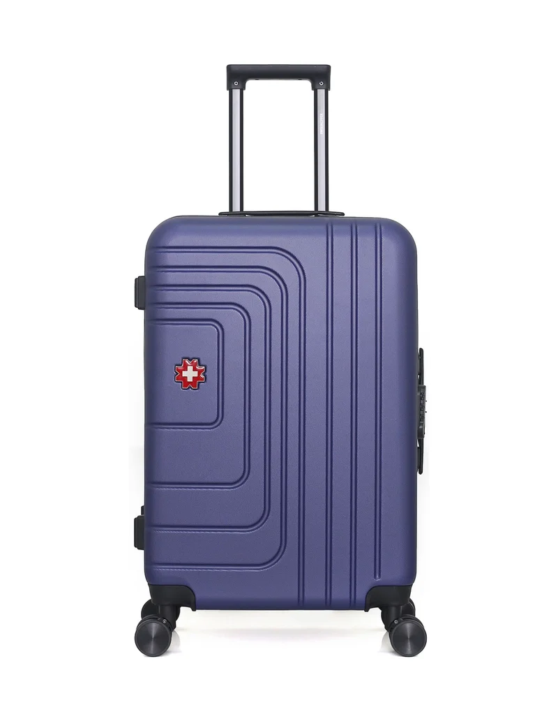 SWISS KOPPER – 3er-Pack – Mittelgroßer Koffer, Handgepäck XXS und Kosmetikkoffer RUTI