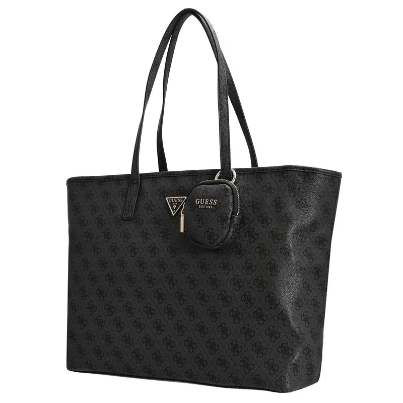 Guess Power Play II Large Tech Tote - Shopper 39 cm (coal logo)