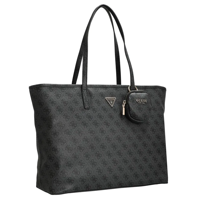 Guess Power Play II Large Tech Tote - Shopper 39 cm (coal logo)