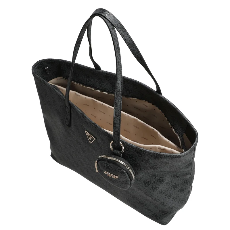 Guess Power Play II Large Tech Tote - Shopper 39 cm (coal logo)