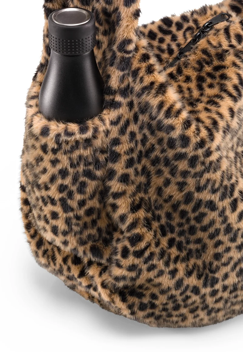 Moonbag Leo Fake Fur - Hobo Bag