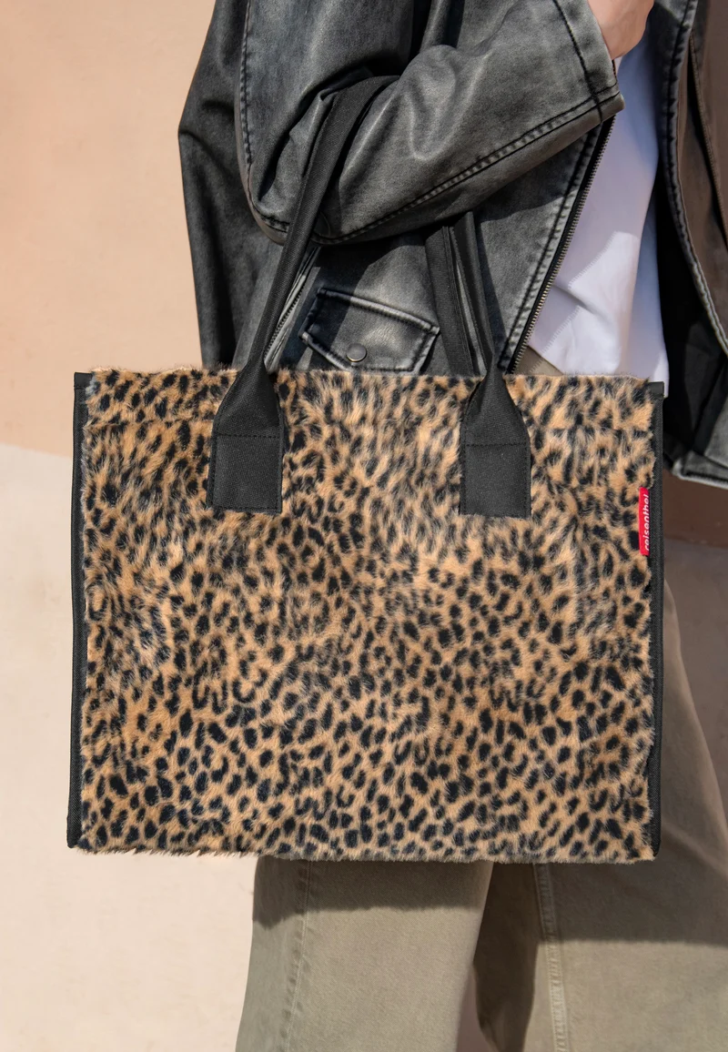 Daily Shopper Leo Fake Fur - Tote Bag