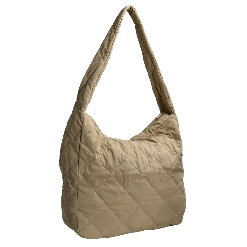 Seidenfelt Hetta Maxi Hobo - Schultertasche 42 cm (soft toffee)