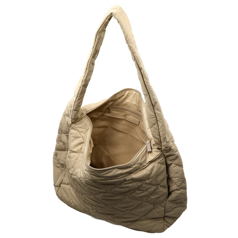 Seidenfelt Hetta Maxi Hobo - Schultertasche 42 cm (soft toffee)