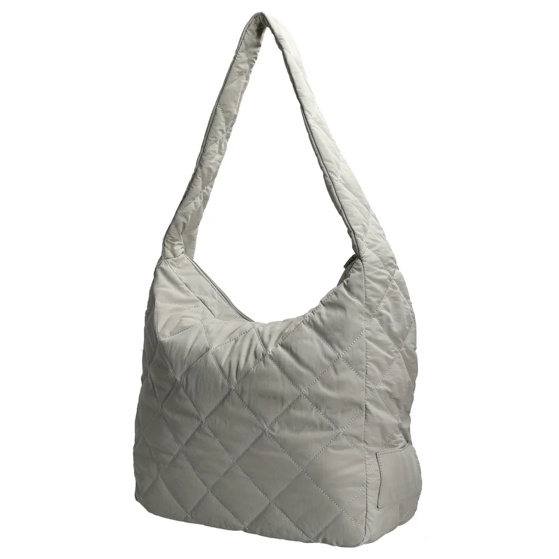 Seidenfelt Hetta Maxi Hobo - Schultertasche 42 cm (cool grey)
